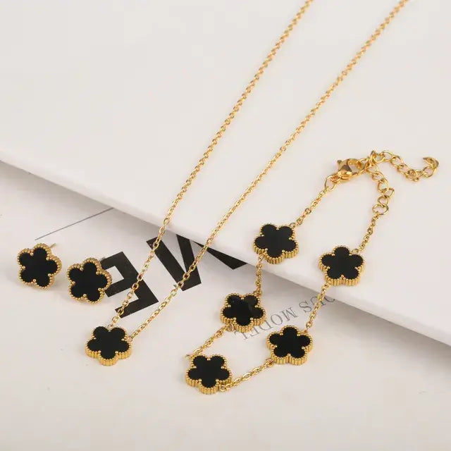 Cleef Style Flower Set