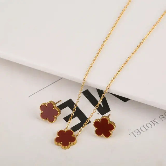 Cleef Style Flower Set