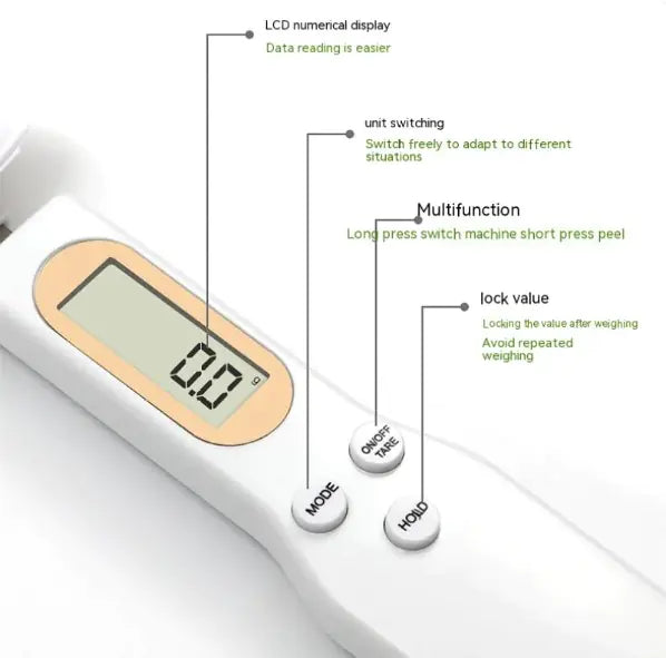 Digital Kitchen Spoon Scale