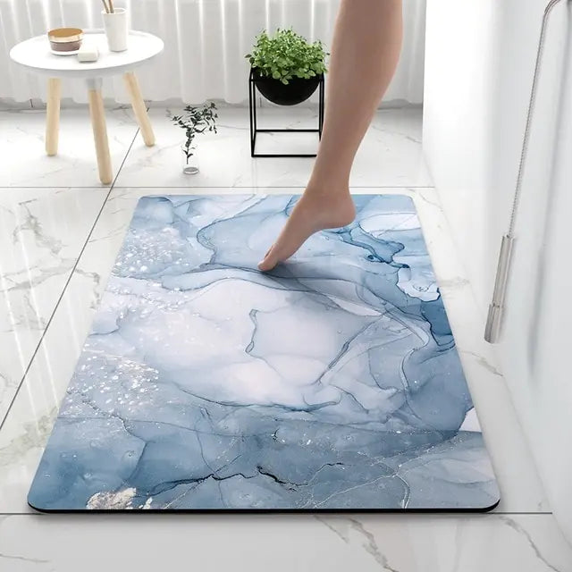 Multicolor Soft Stylish Anti Slip Bathroom Mat