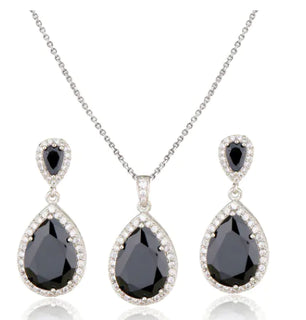 Zircon Jewelry Set (Multiple Colors)