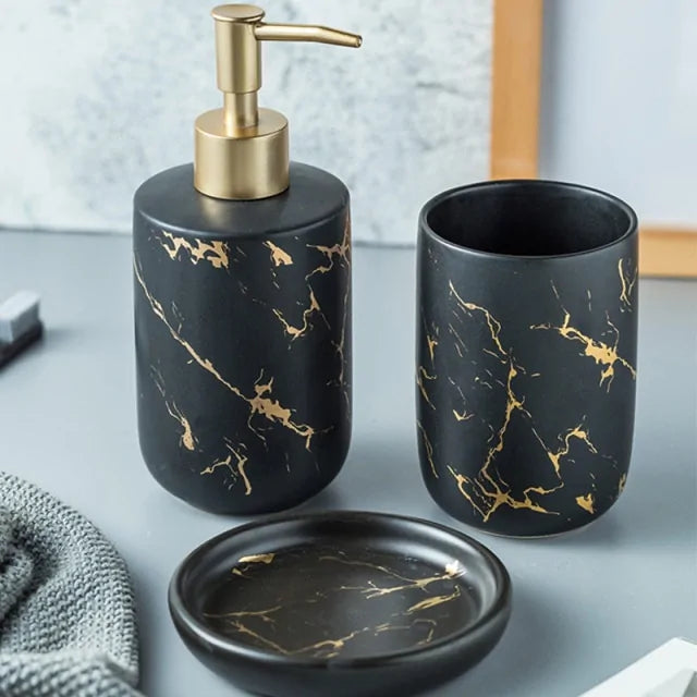 Imitation Marble Bathroom Accessory