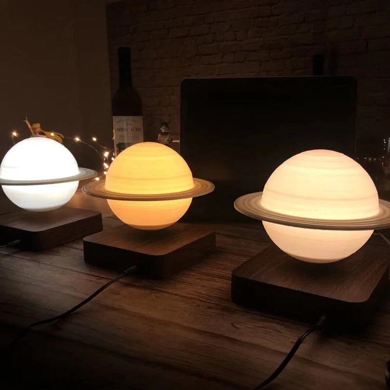 Levitating 3D Moon Lamp