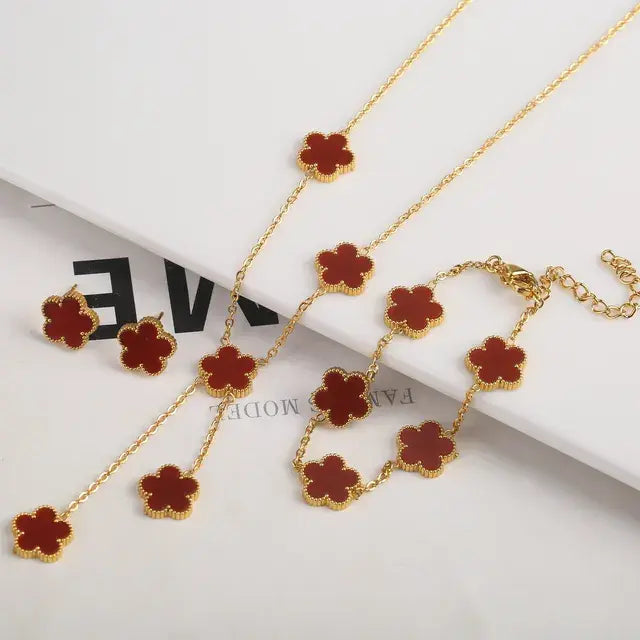 Cleef Style Flower Set