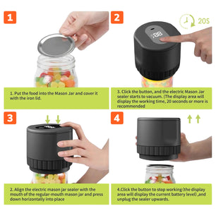 Cordless Automatic Jar Sealer Kit