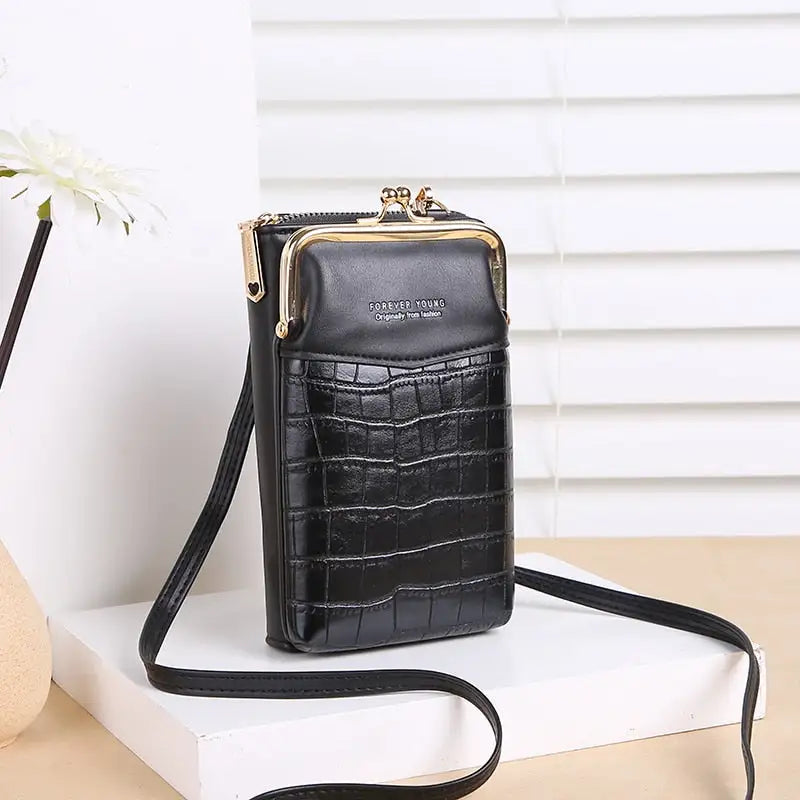 Leather Style Crossbody Bag