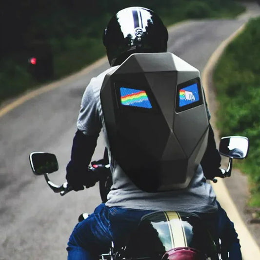 Waterproof Dynamic LED Motorcycle Backpack