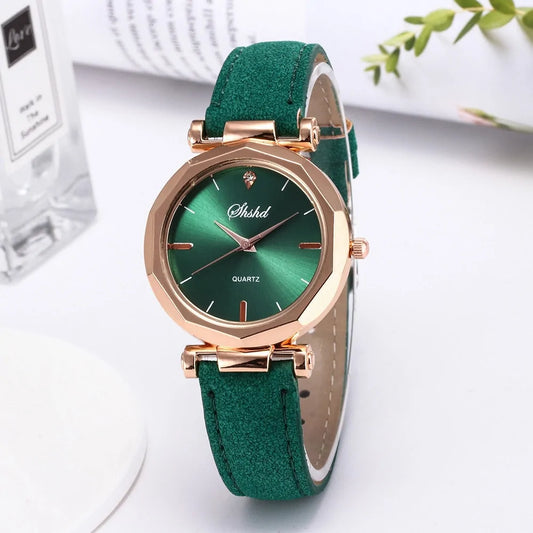 Luxury Chic Leather Watch