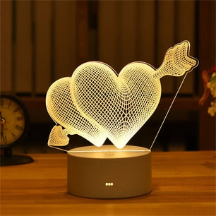 Romantic 3D Lamps