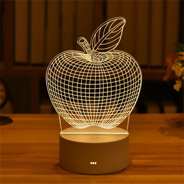 Romantic 3D Lamps