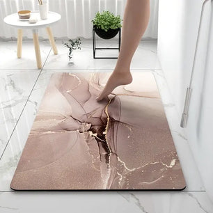 Multicolor Soft Stylish Anti Slip Bathroom Mat