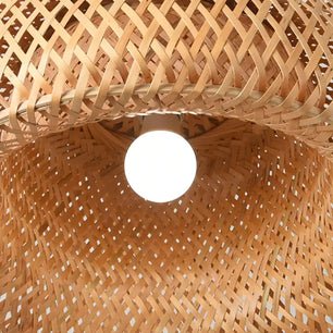 Bamboo Crafted Lamp