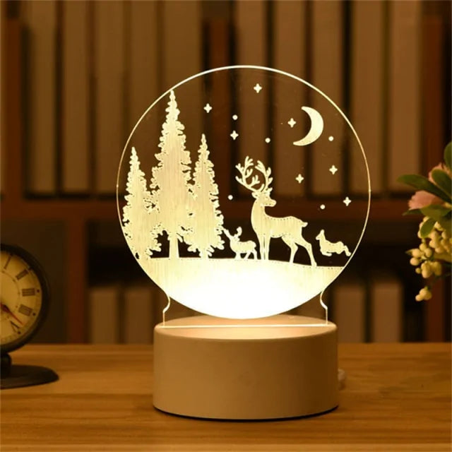 Romantic 3D Lamps