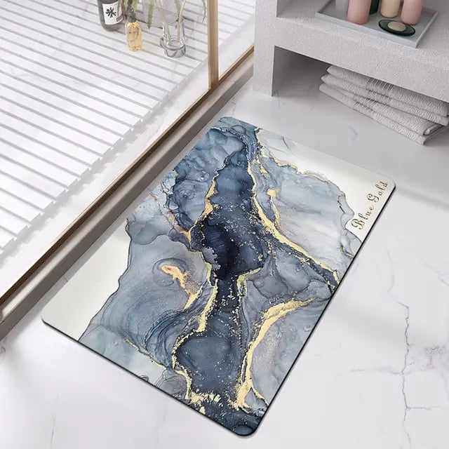 Multicolor Soft Stylish Anti Slip Bathroom Mat