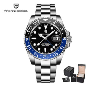 GMT Pepsi Style Mens Calendar watch