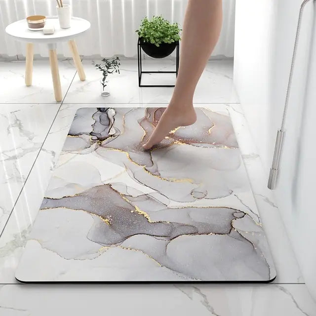 Multicolor Soft Stylish Anti Slip Bathroom Mat