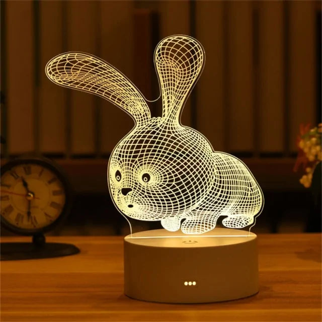 Romantic 3D Lamps