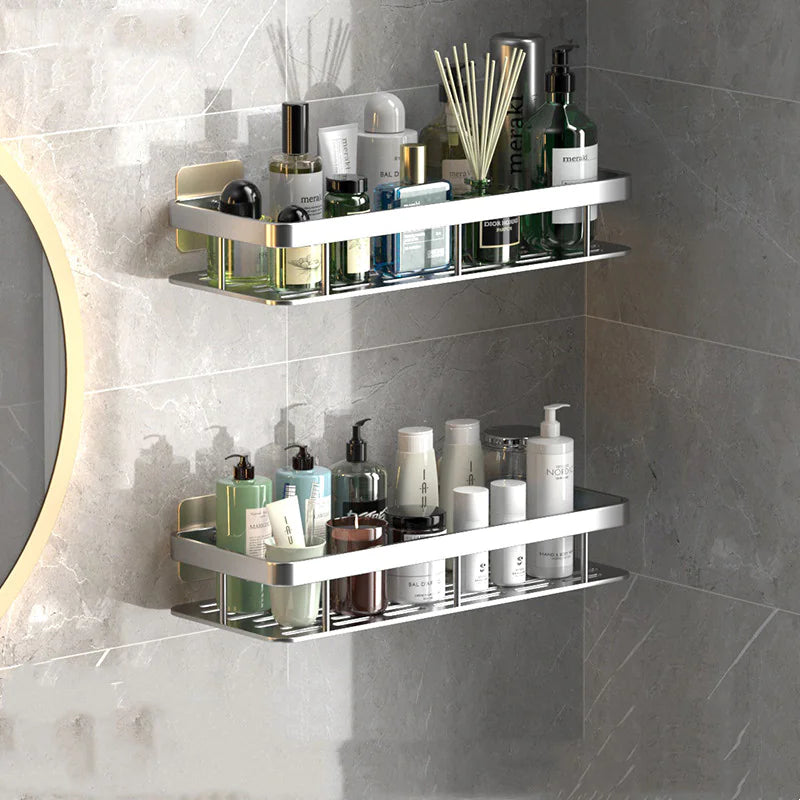 Easy to Install Wall-mounted Stylish Bathroom Shelf