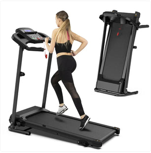 Advanced Folding Treadmill with Pulse Sensor