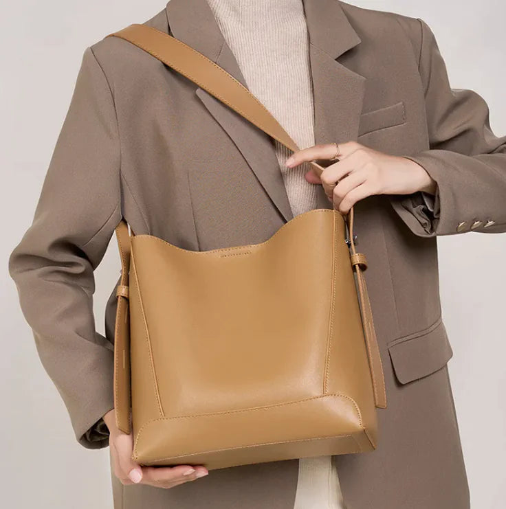 Chic Leather Carryall