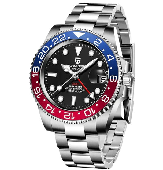 GMT Pepsi Style Mens Calendar watch