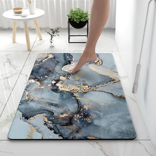 Multicolor Soft Stylish Anti Slip Bathroom Mat