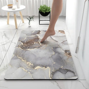 Multicolor Soft Stylish Anti Slip Bathroom Mat