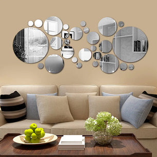 3D Mirror Wall Sticker