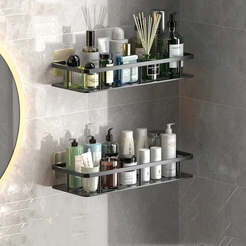 Easy to Install Wall-mounted Stylish Bathroom Shelf