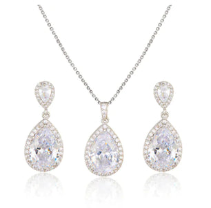 Zircon Jewelry Set (Multiple Colors)