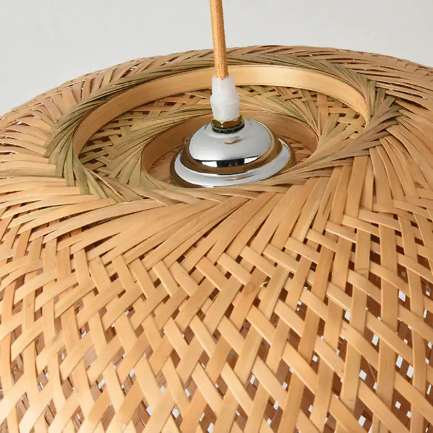 Bamboo Crafted Lamp