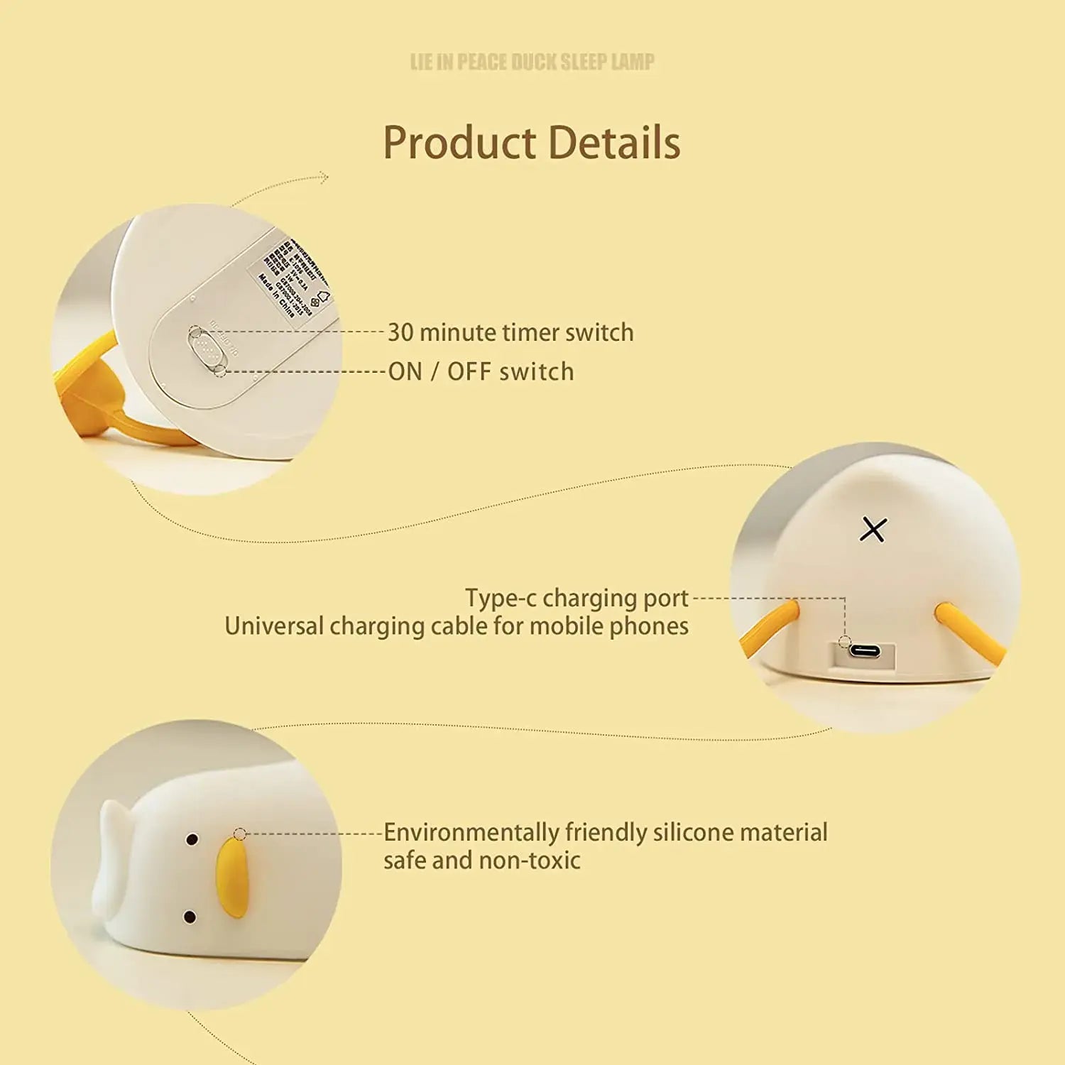 Duck Shape Desk Lamp