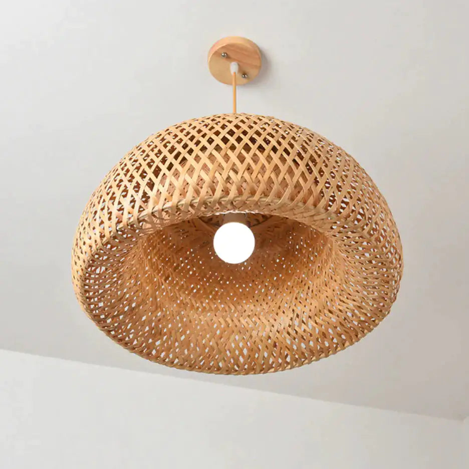 Bamboo Crafted Lamp