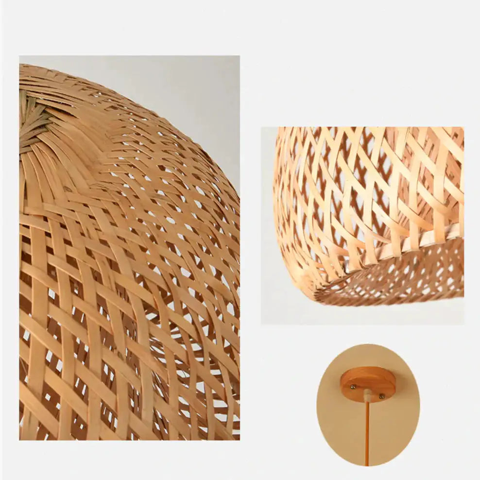 Bamboo Crafted Lamp