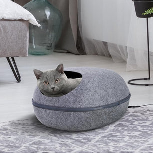 Removable Eggshell Cat Bed