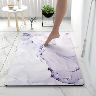 Multicolor Soft Stylish Anti Slip Bathroom Mat