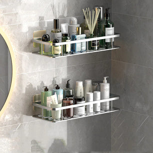 Easy to Install Wall-mounted Stylish Bathroom Shelf