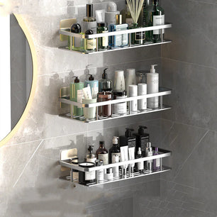 Easy to Install Wall-mounted Stylish Bathroom Shelf